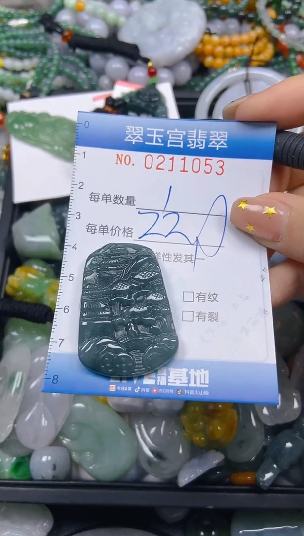 颈饰未镶嵌翡翠闪购C0211053