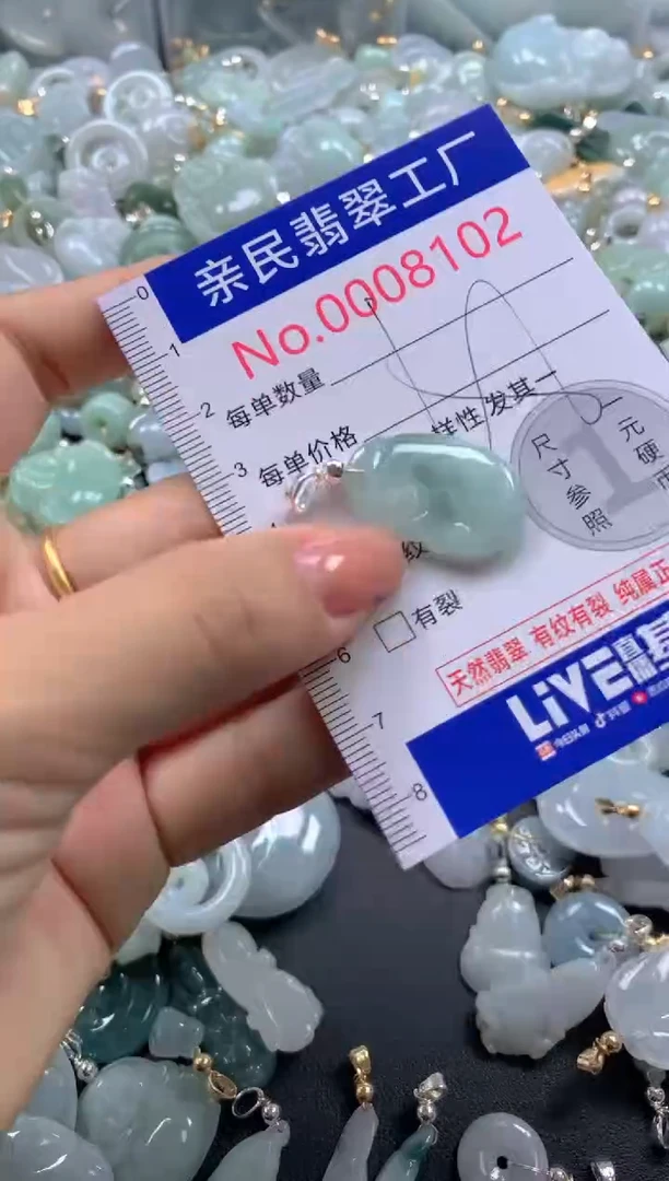 颈饰未镶嵌翡翠8102