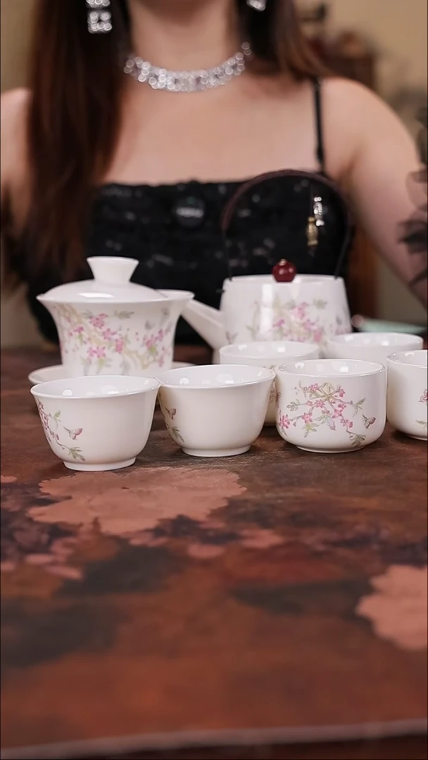 陶瓷茶具（无礼盒）@@A13255
