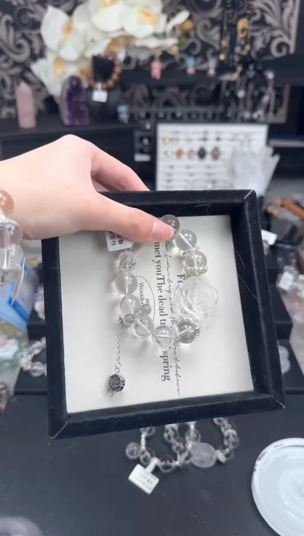 【闪购商品】水晶手链未镶嵌天然水晶 多样性发货