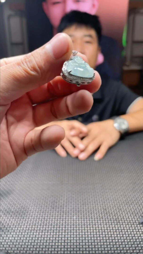 翡翠未镶嵌颈饰875907-6.25-F8-多样性发其—