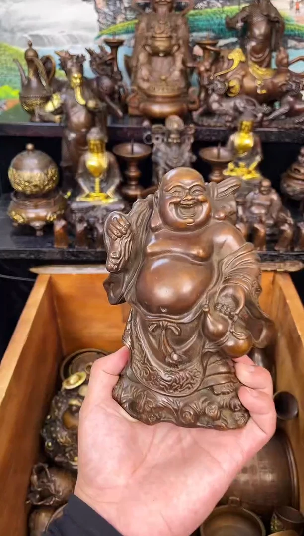 鹏哥雅集铜器 甄选摆件