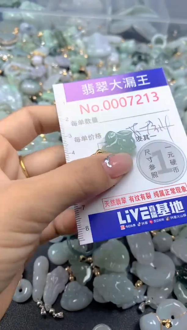 颈饰未镶嵌翡翠7213