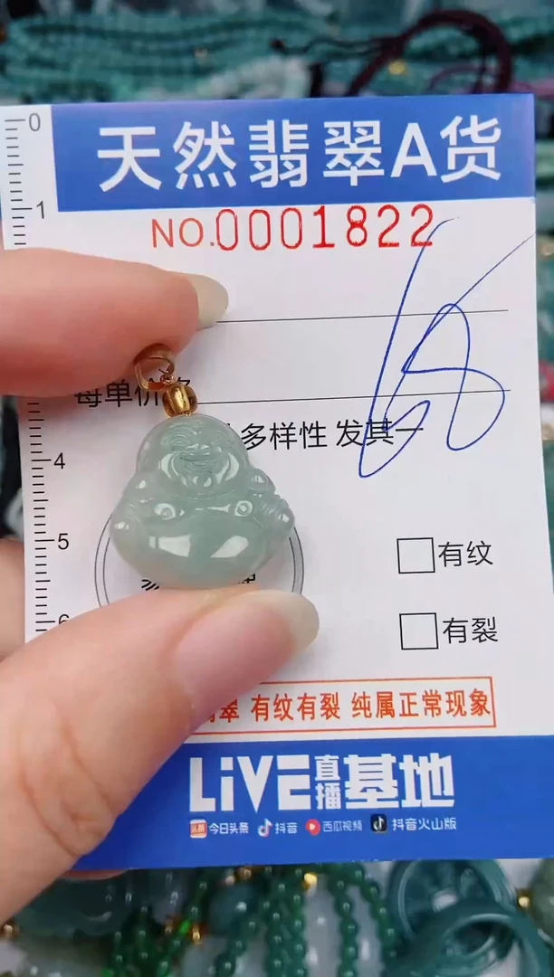 颈饰未镶嵌翡翠00001822