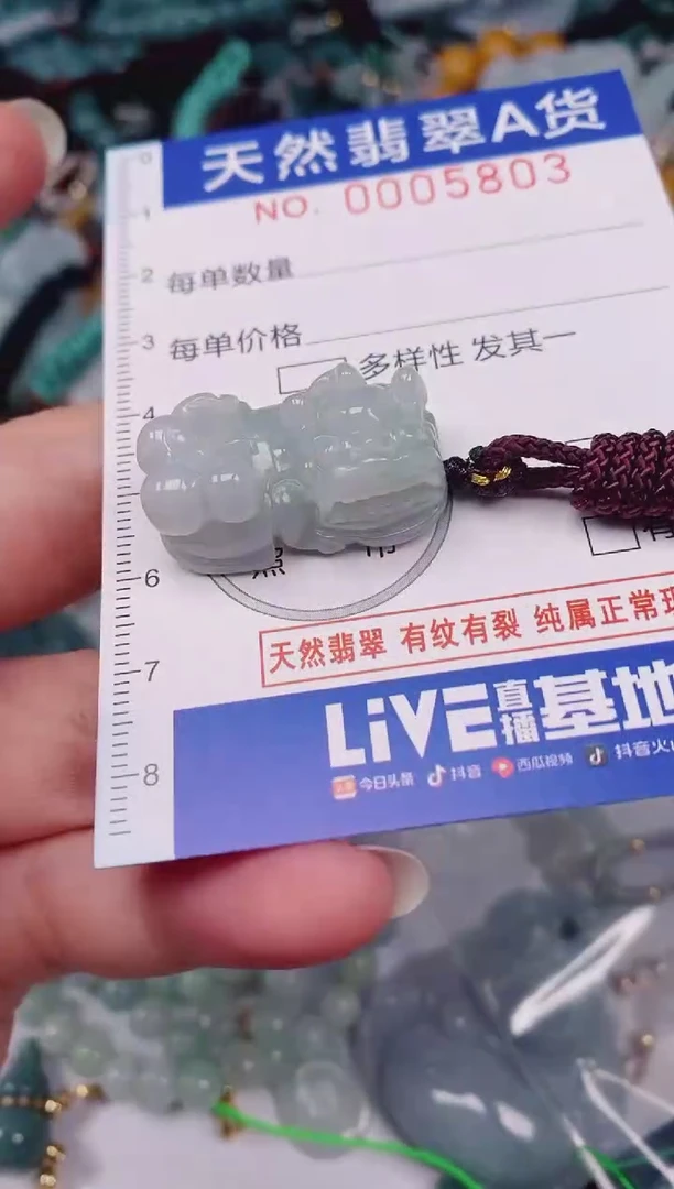颈饰未镶嵌翡翠00005803