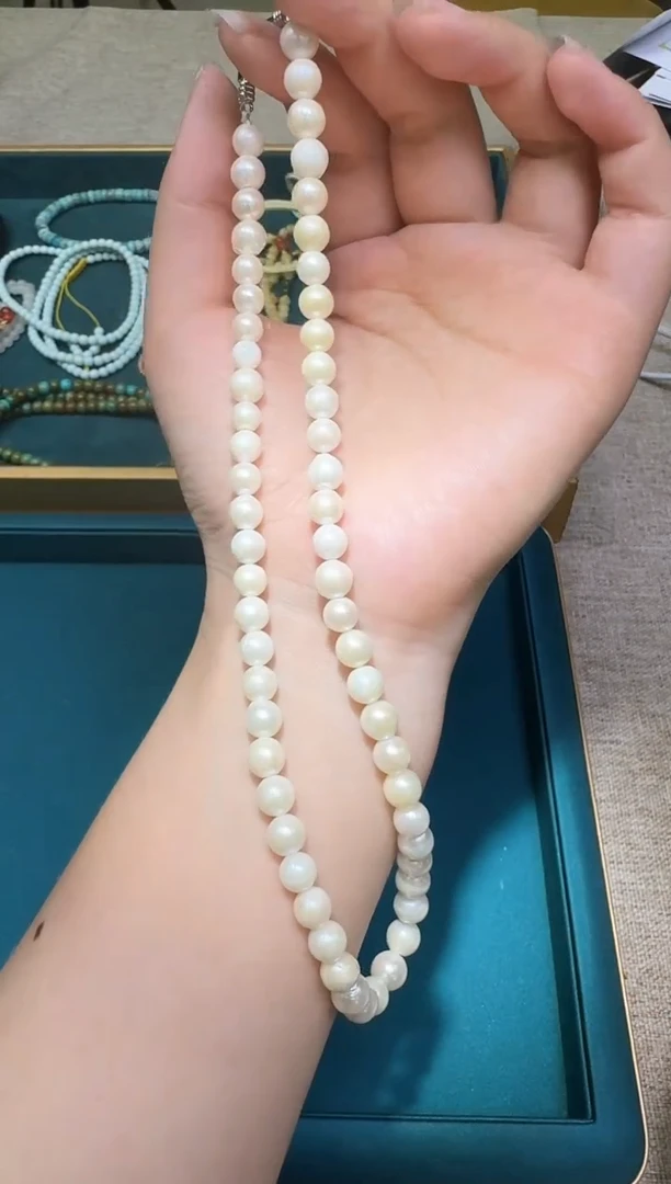 项链未镶嵌淡水珍珠多样性发一件 402
