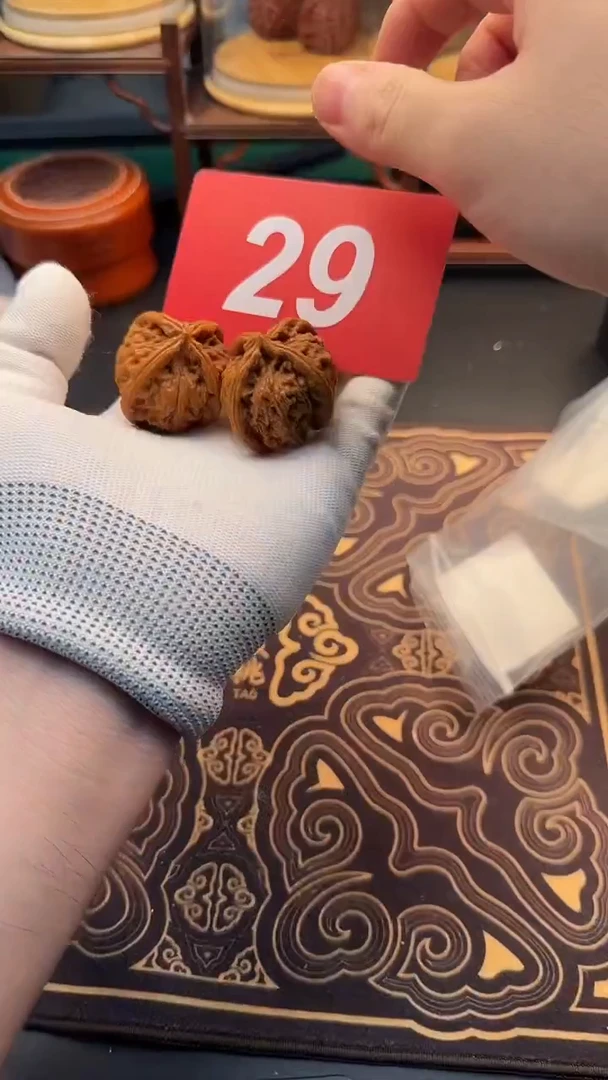 把件文玩核桃39玉玺四棱