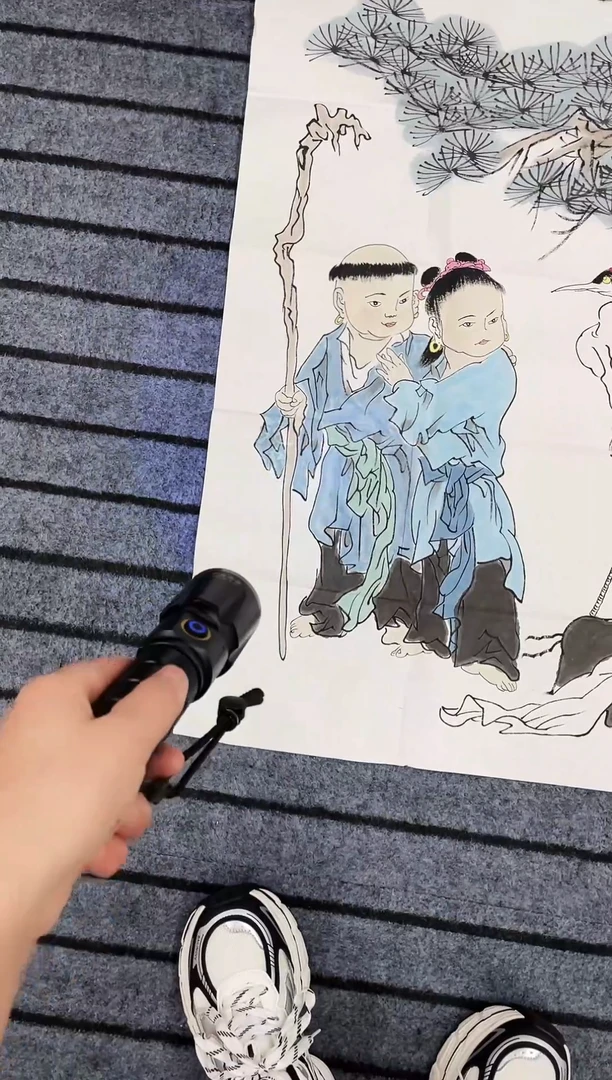 国画精品四尺人物