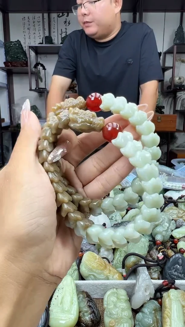 未镶嵌和田玉把件多样性发货 拍一发一
