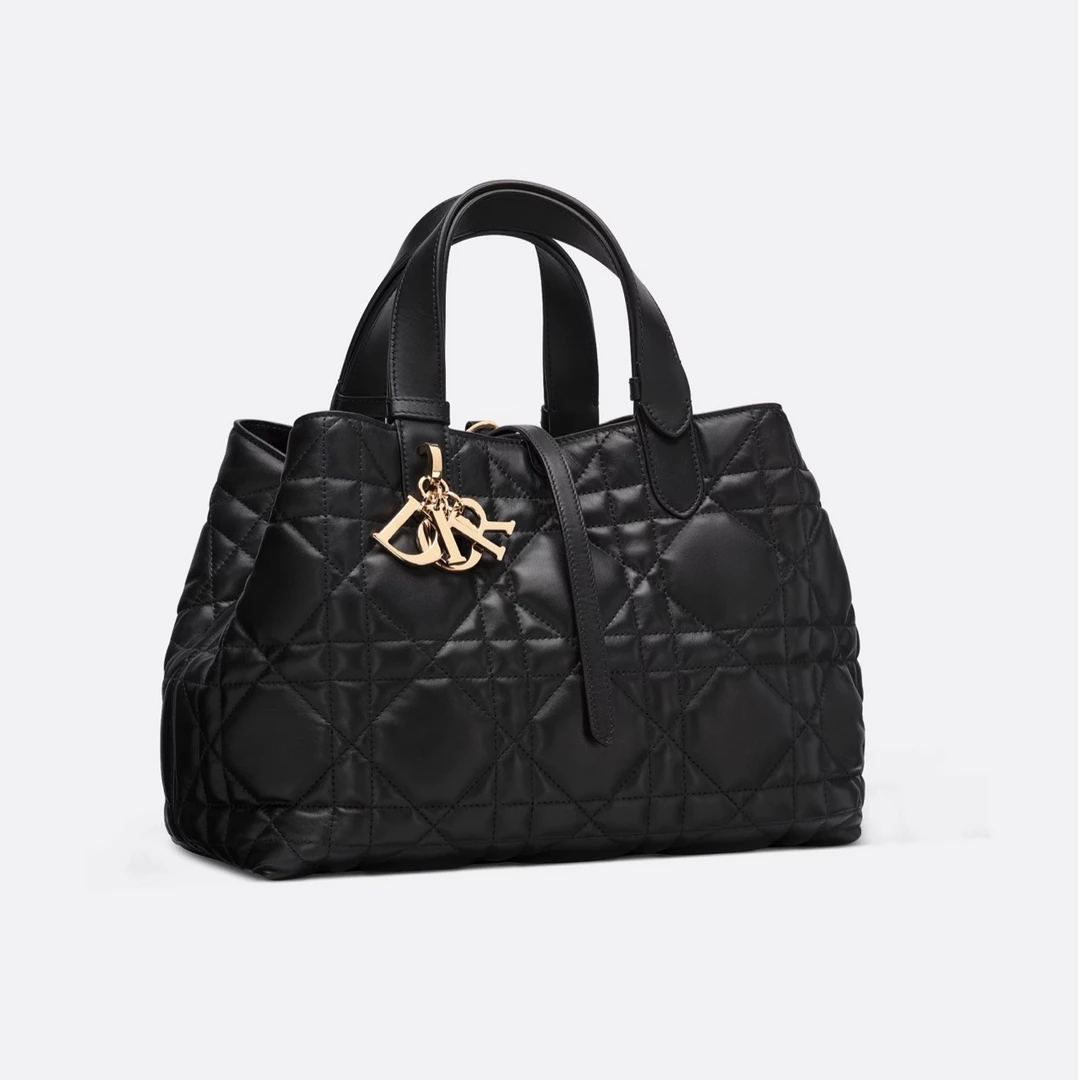未使用 DIOR/迪奥 Toujours系列 菜篮子手提包 中号 28.5*21.5*19