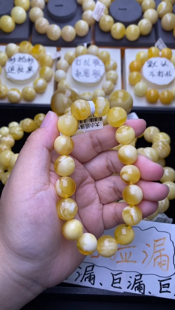 裸石琥珀未镶嵌 大小姐珠宝严选74