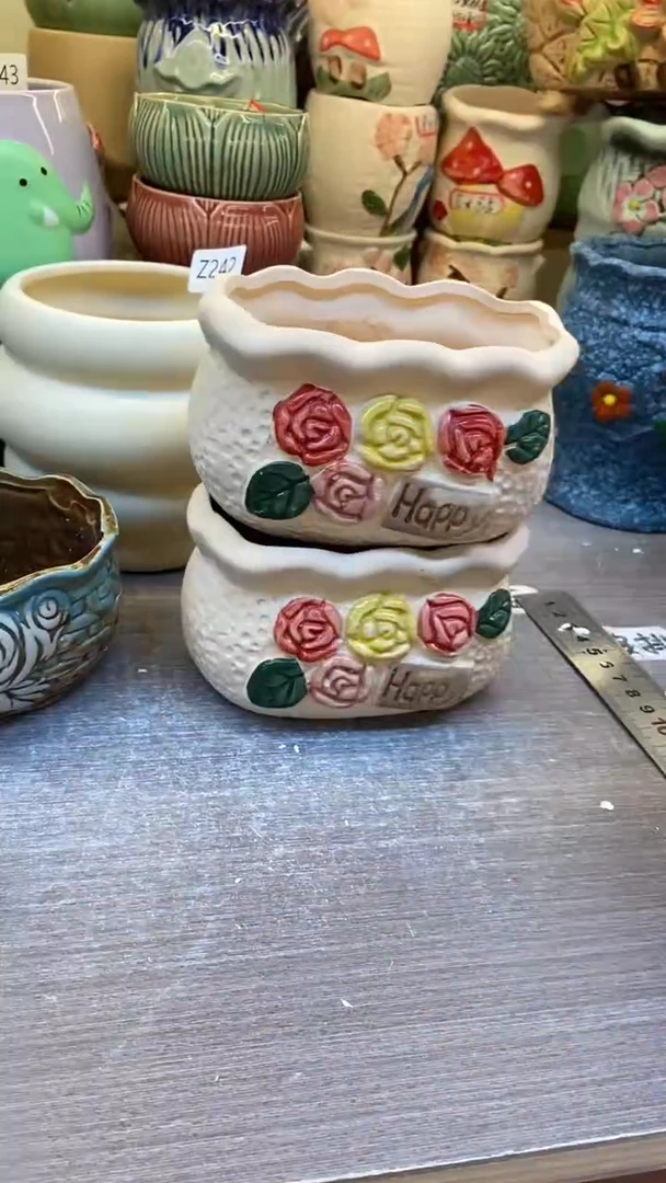 @@陶瓷多肉花盆48