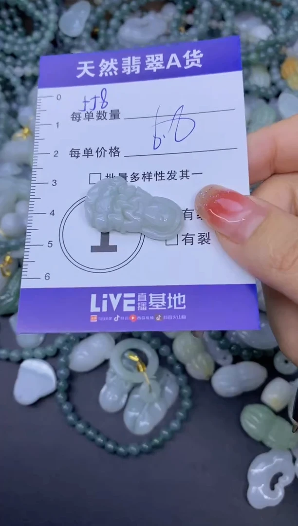 颈饰未镶嵌翡翠天然翡翠A货批量多样性发一件