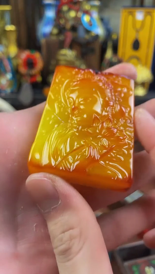 未镶嵌蜜蜡裸石世缘夕玉山直播精选推荐