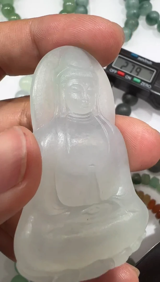 未镶嵌定制翡翠观音
