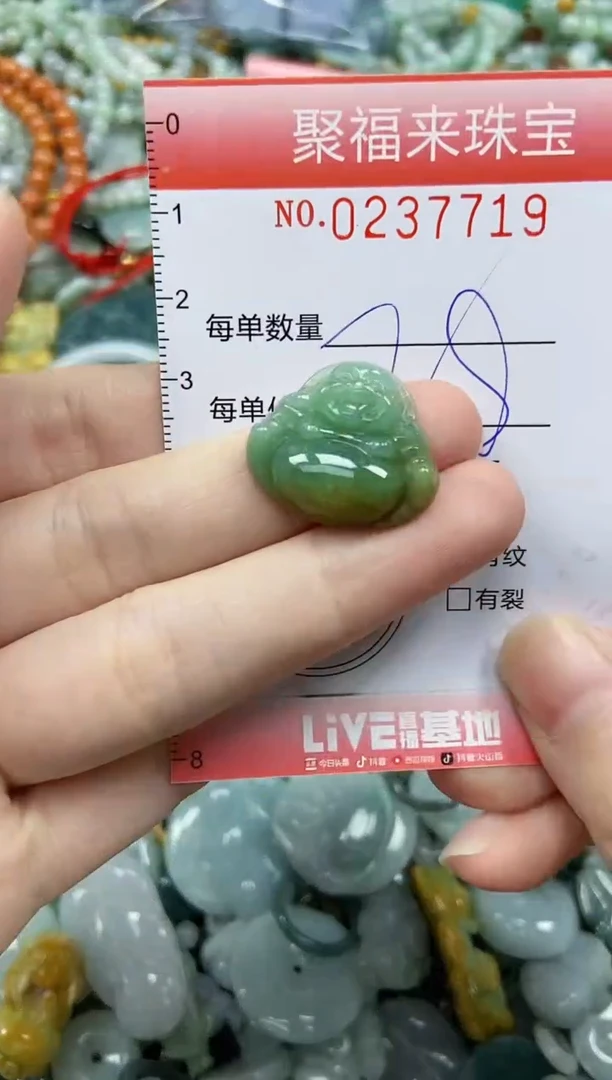 未镶嵌挂件翡翠闪购0237719