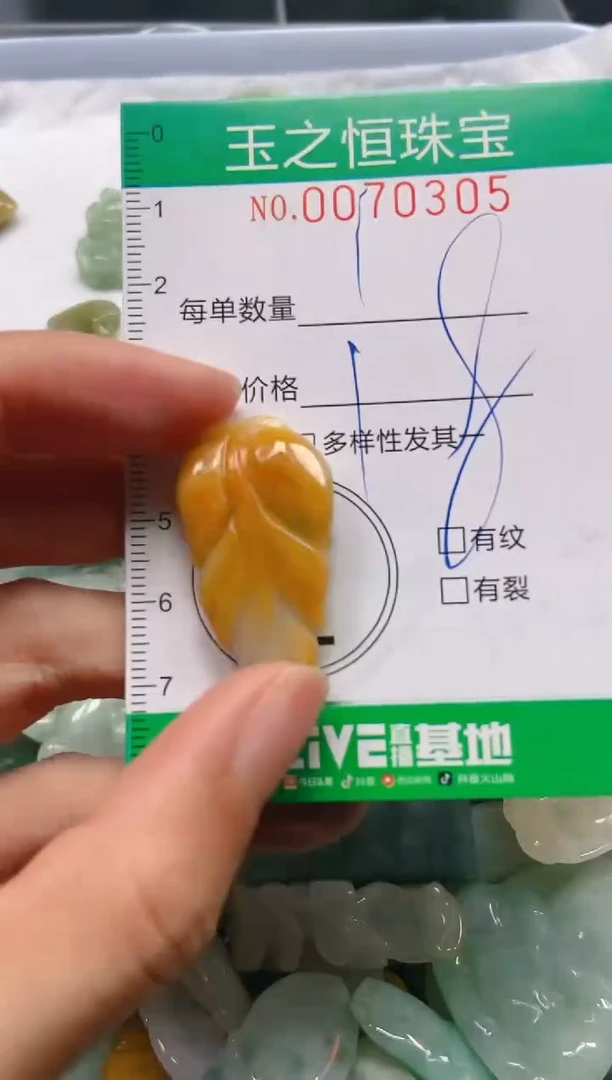 翡翠未镶嵌颈饰闪购0070305