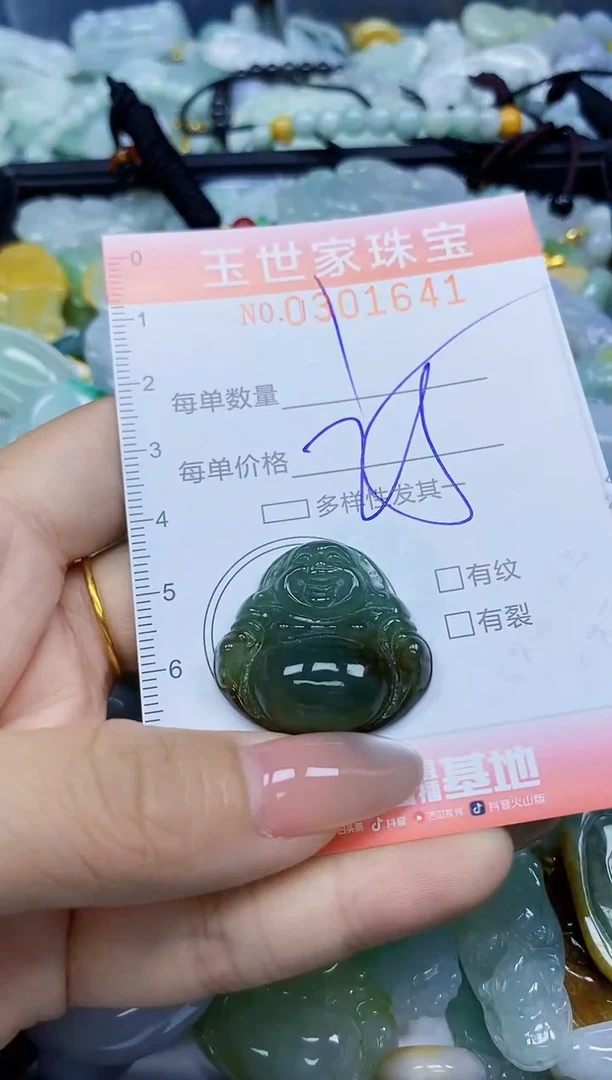 翡翠未镶嵌颈饰闪购0301641