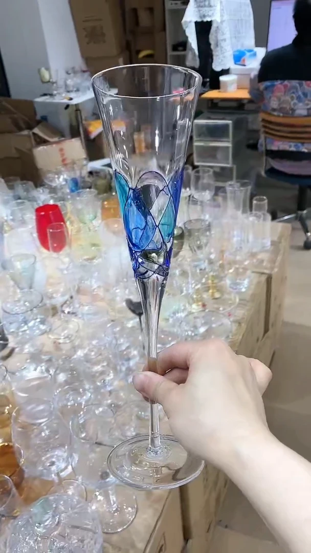 【闪购商品】水晶玻璃1只微瑕香槟杯
