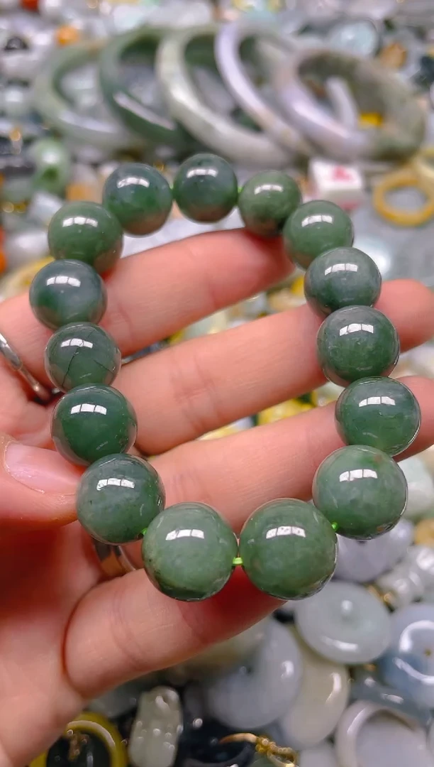 翡翠未镶嵌颈饰13MM/Y/翡翠A货,一件也是批发价