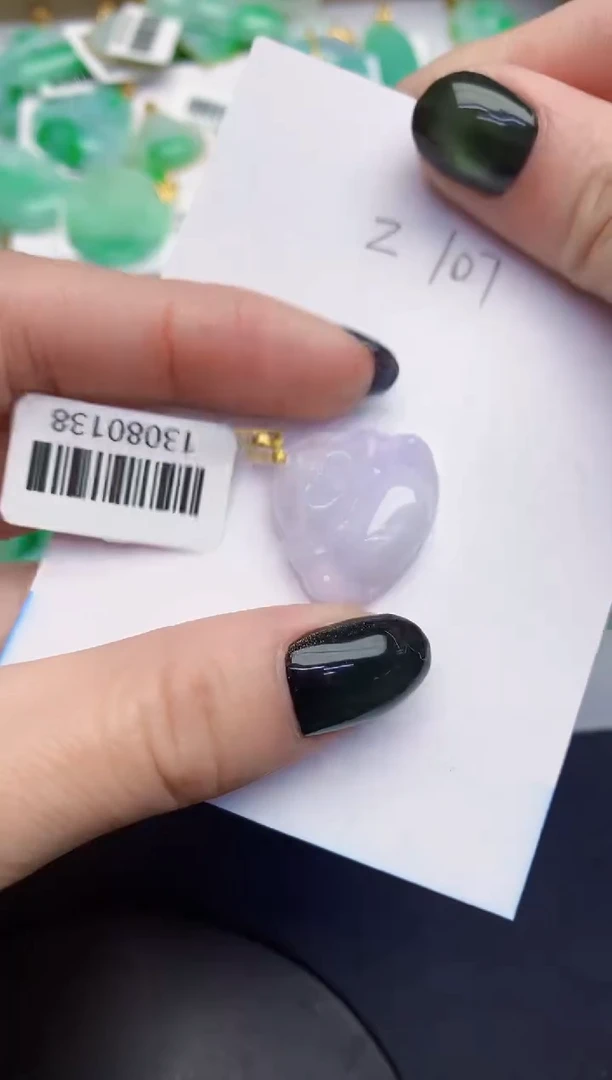 【闪购商品】翡翠颈饰18K金镶嵌00000000000