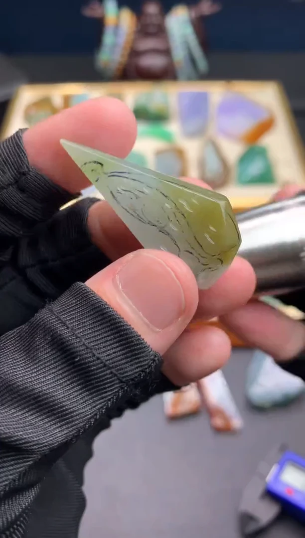 定制翡翠未镶嵌天然翡翠 裸石（含工费）