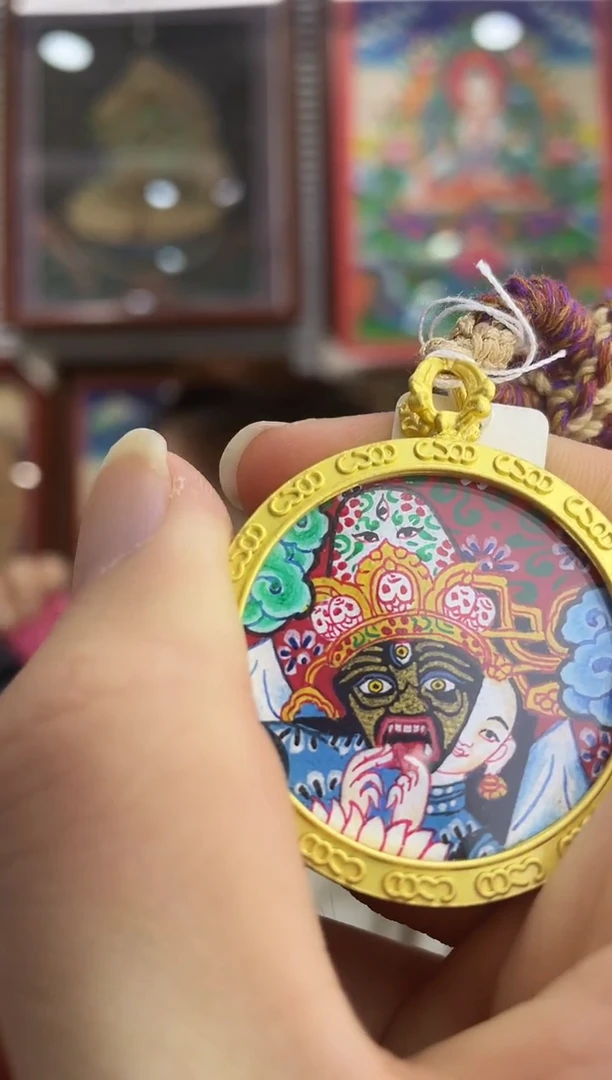 手链纯手绘唐卡（非质量问题 不退不换） 扎基前世今生