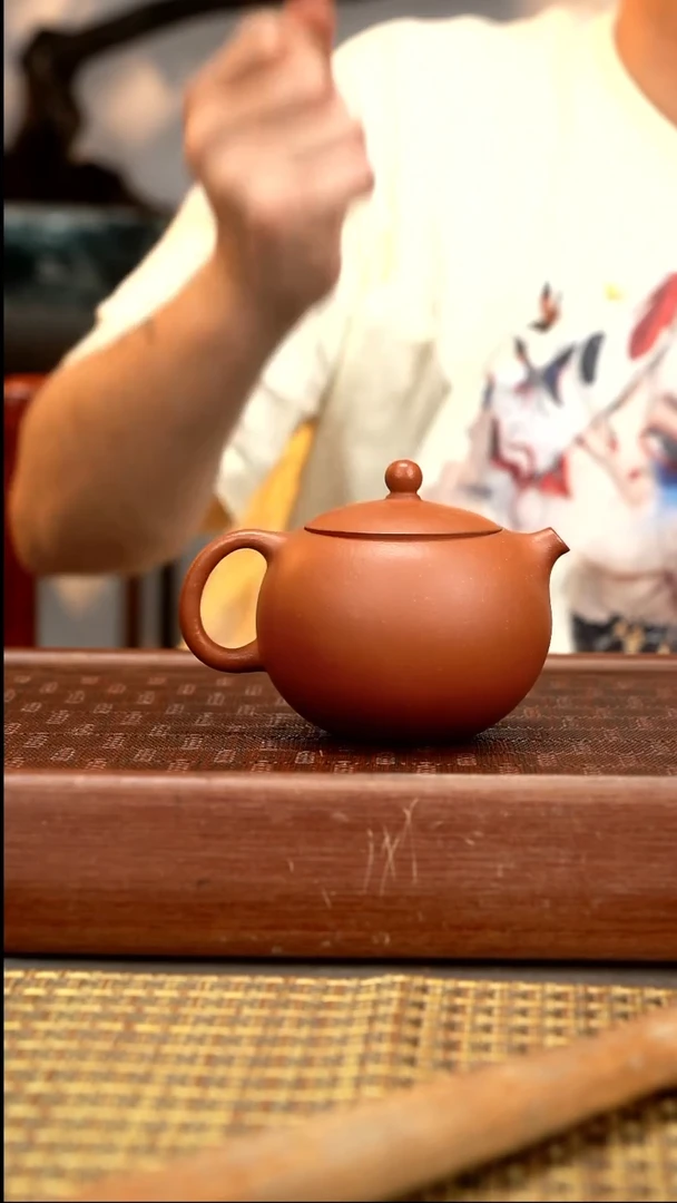 茶壶紫砂XJ 红降坡 掌上明珠 西施