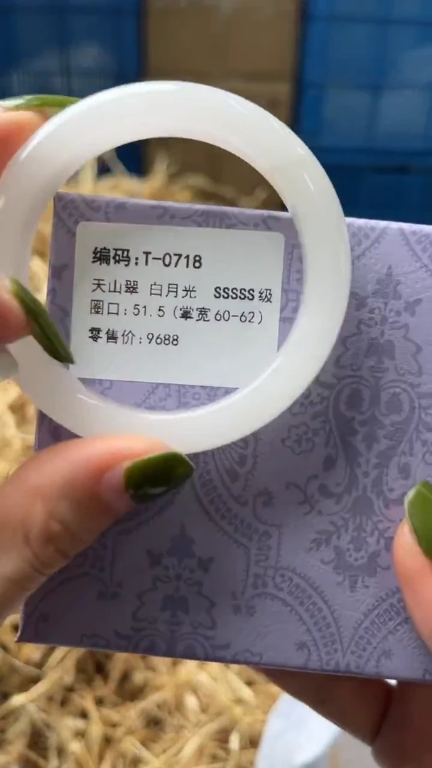 未镶嵌手镯石英质玉T0718