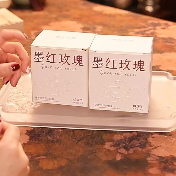 顶先 墨红玫瑰两盒A10322