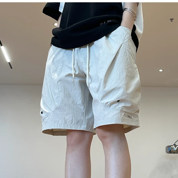 夏季工装机能风大口袋短裤五分裤中裤户外休闲速干裤子男女可穿