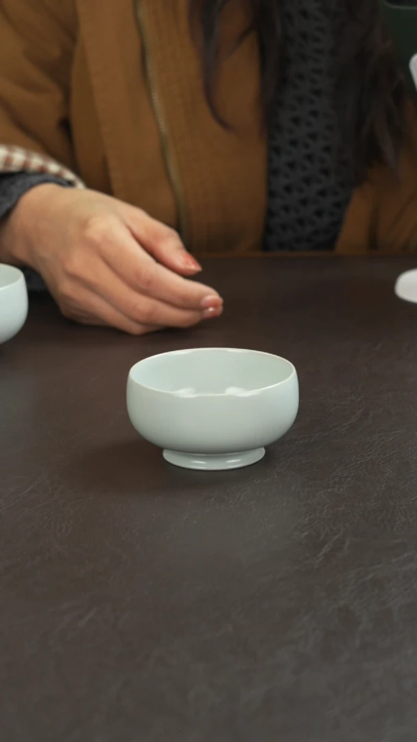 陶宣宝汝瓷原矿原釉手工作品瑕疵