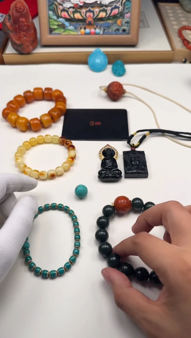 绿松石未镶嵌配饰配饰花**～配饰配饰