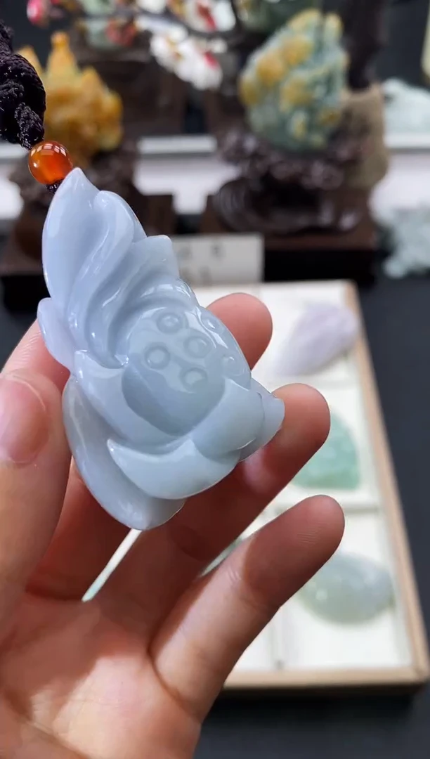 颈饰未镶嵌翡翠天然缅甸A货翡翠