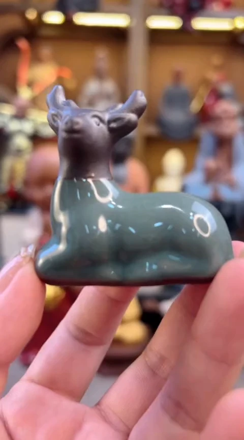 紫砂茶宠器闵茶宠摆件