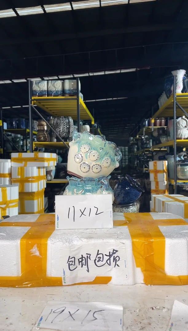 宜兴紫砂粗陶花盆11/12