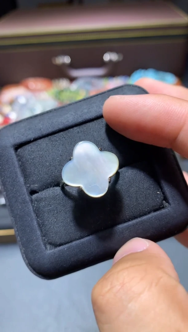 戒指贝壳未镶嵌F70【多样性发其一】