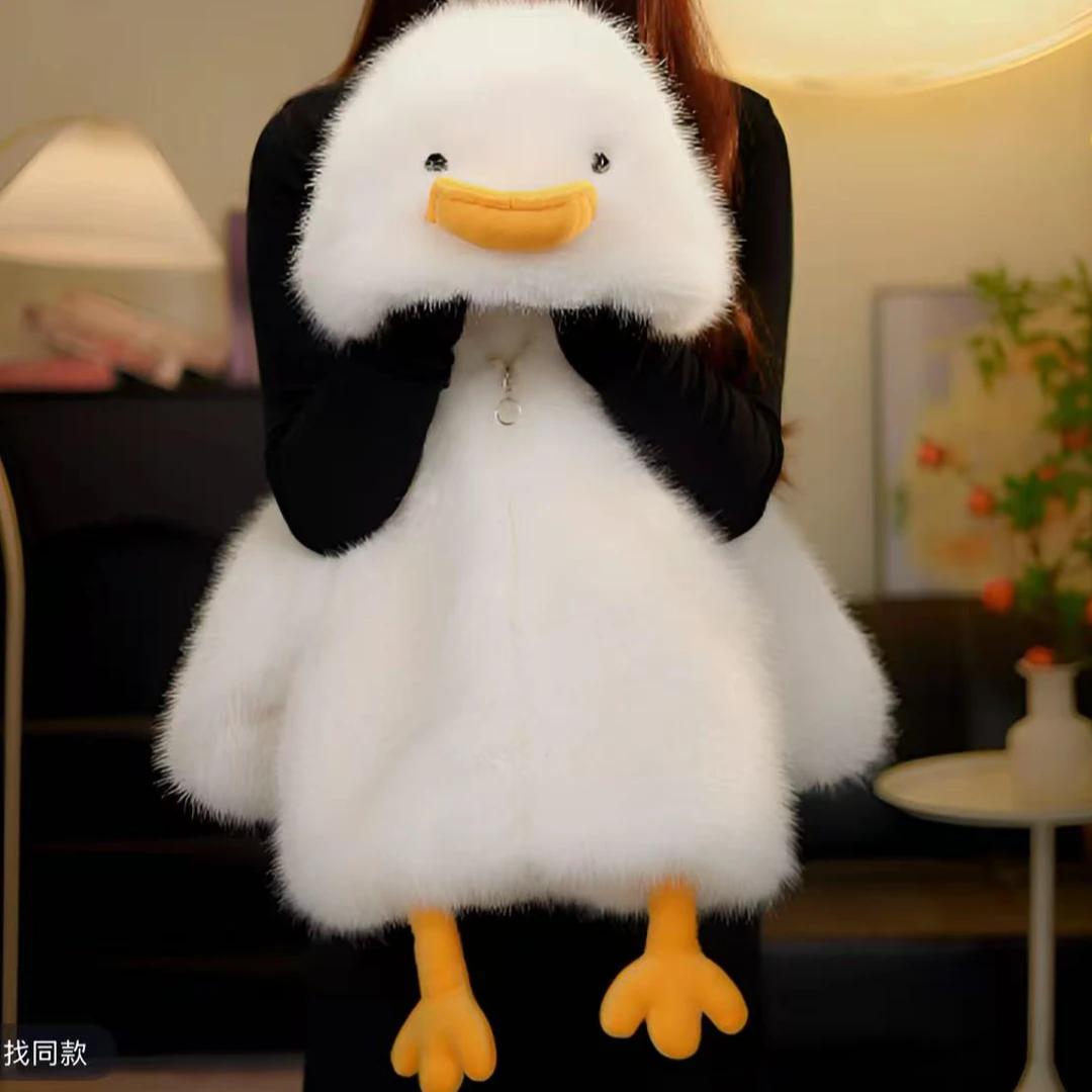 【小鸭子】加绒加厚款卡通秋冬季普通外套可爱风百搭冬季外套