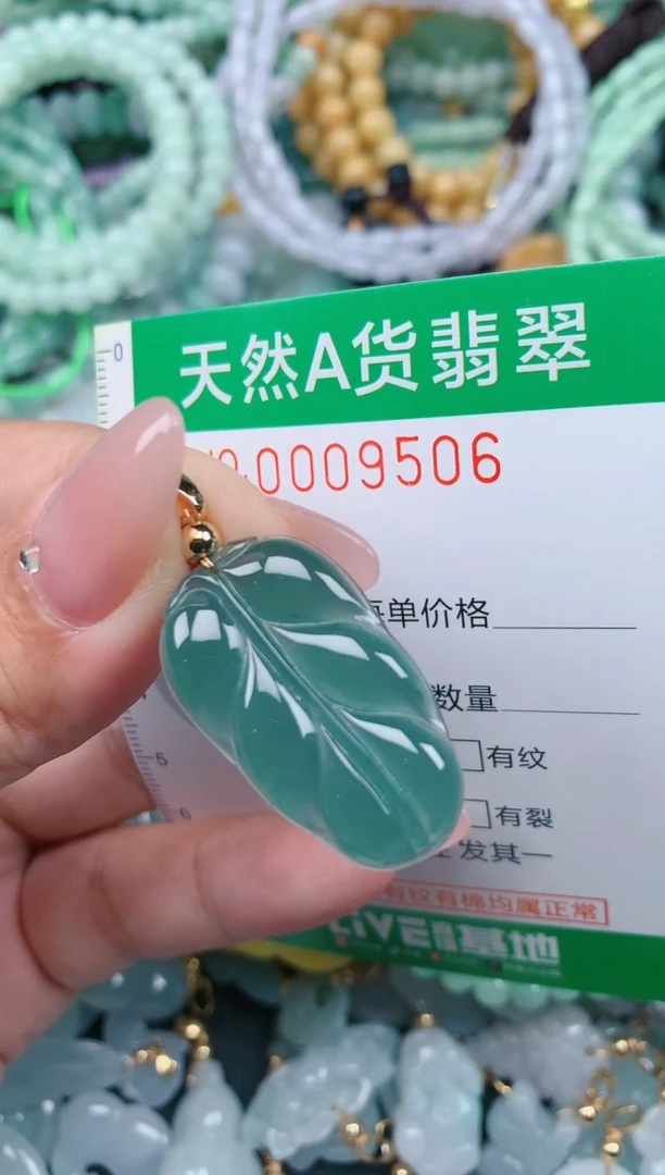 翡翠未镶嵌颈饰.0009506