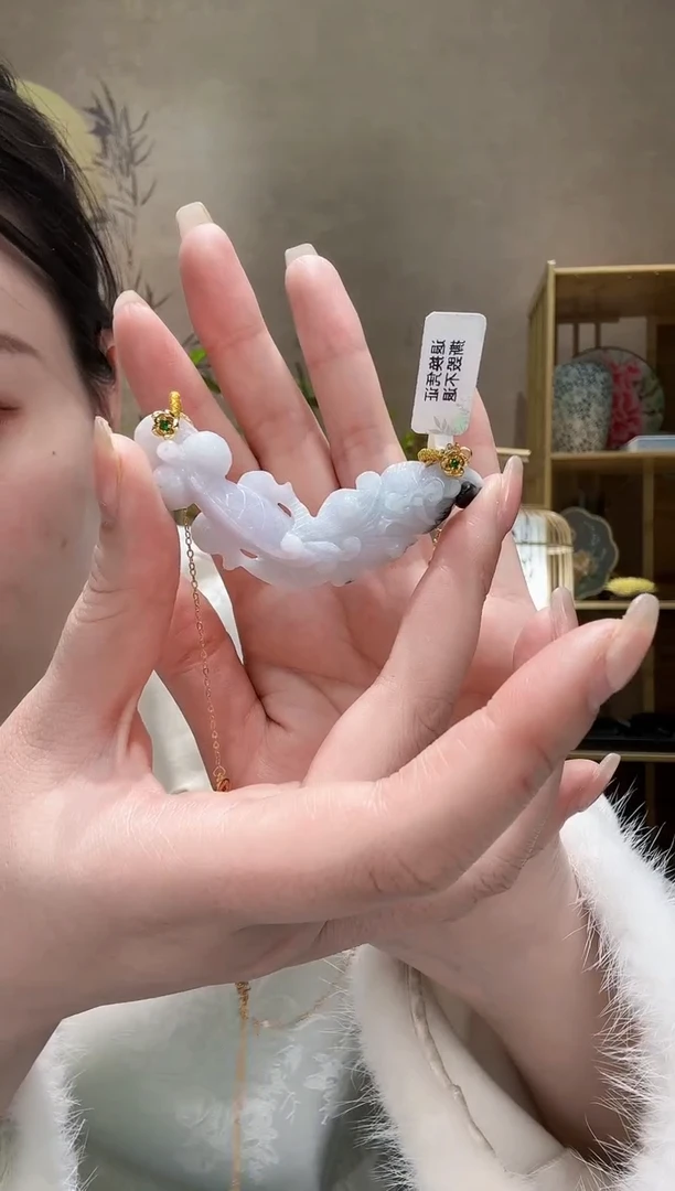 【闪购商品】翡翠耳饰未镶嵌吊坠