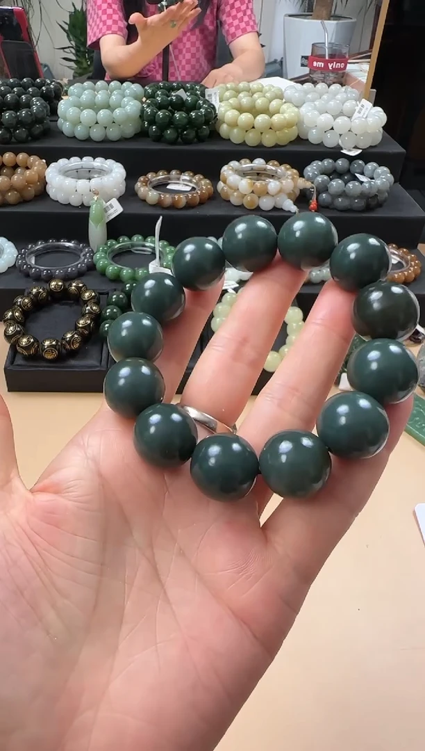 手串未镶嵌和田玉手串