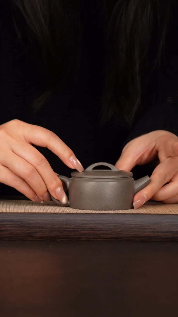茶壶紫砂茶壶原紫砂青灰100