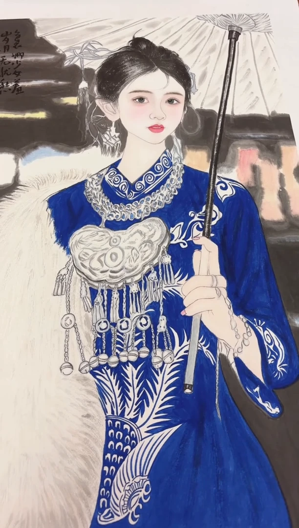 国画师立照老师国画作品