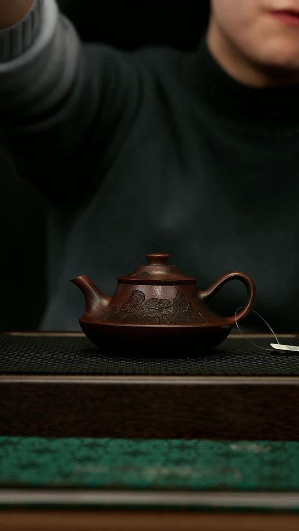 【闪购商品】紫砂茶壶宜兴原矿 手工 紫砂壶容量200CC