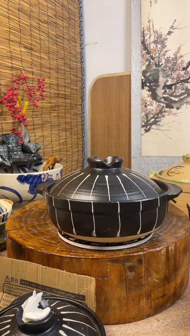 陶土12号链接纯陶土砂锅1.8升3-4人