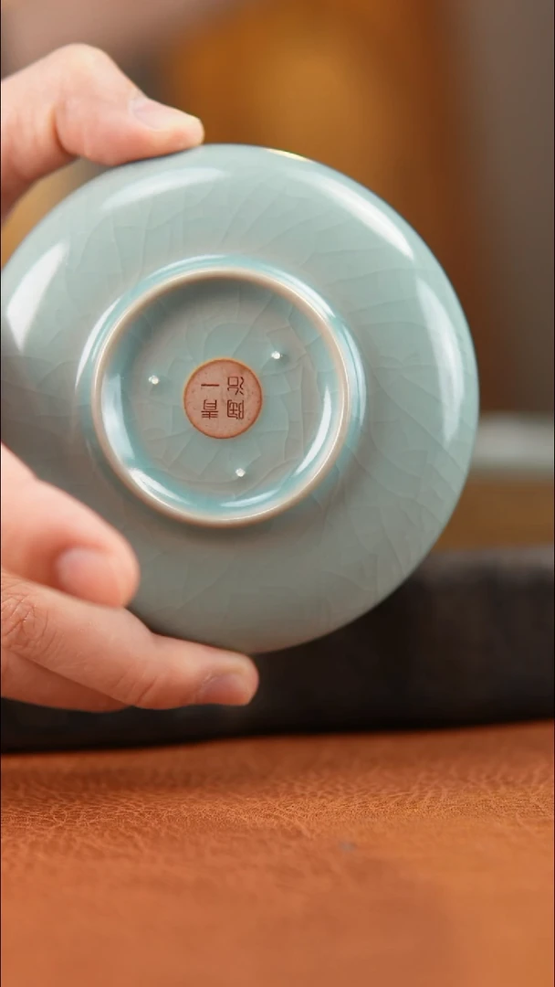 老*汝瓷  普洱杯