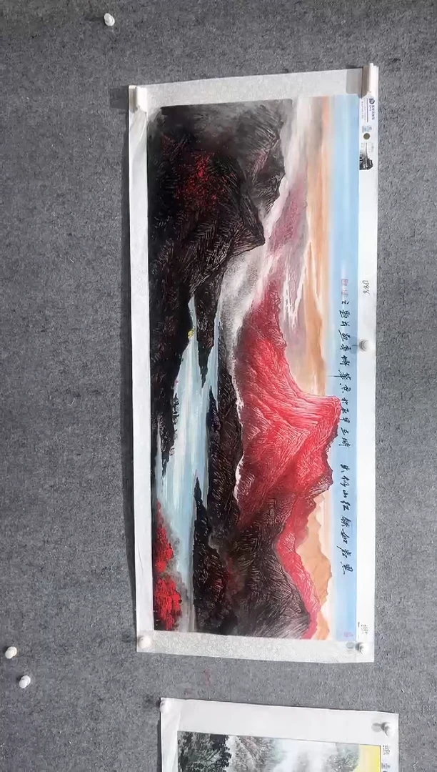 国画张传亭老师的作品3