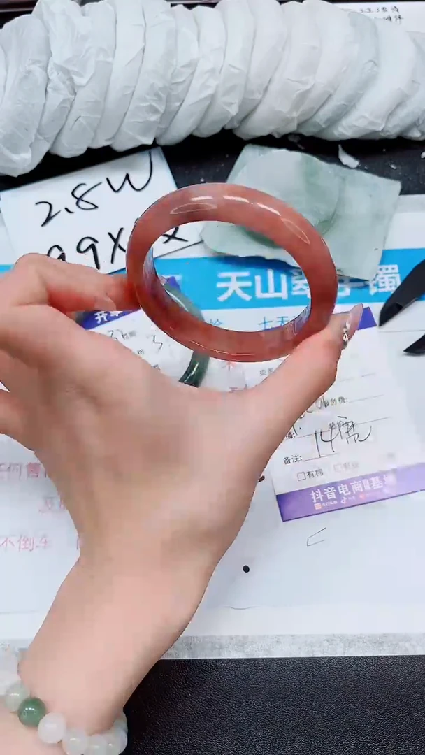 【闪购商品】石英质玉手镯未镶嵌A233-59/60/61