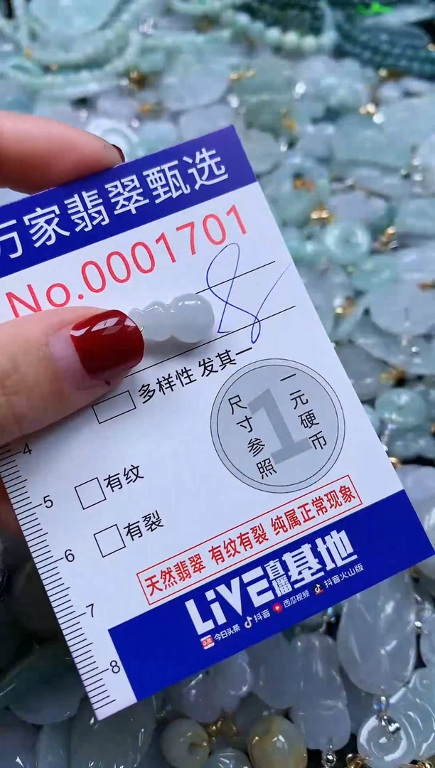 吊坠(不含链)未镶嵌翡翠1701