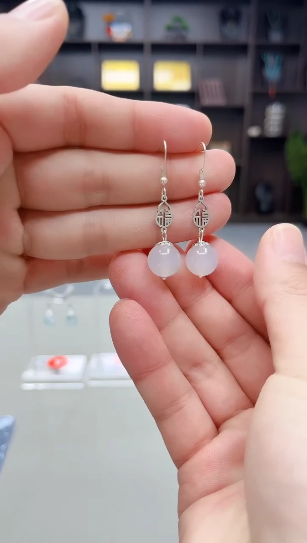 未镶嵌耳饰玛瑙/玉髓522000